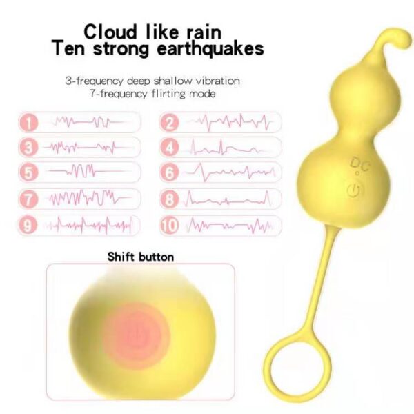 Vibrador Íntimo para Mujer Bola China Efecto Calido Vibradora Vibrador Íntimo para Mujer | Recargable USB · ZONAG Chile