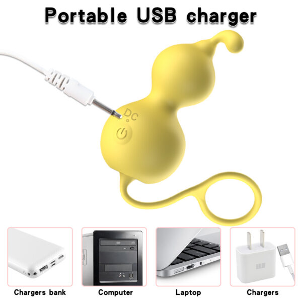 Vibrador Íntimo para Mujer Bola China Efecto Calido Vibradora Vibrador Íntimo para Mujer | Recargable USB · ZONAG Chile