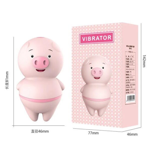 Vibrador para Mujer Recargable USB Chanchito lamedor y vibrador simulador placer oral · ZONAG Chile
