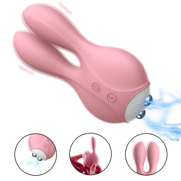 Vibrador Resistente al Agua Vibrador Estimulado Femenino ElectroShock Bunny LILO · ZONAG Chile