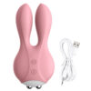 Vibrador Resistente al Agua Vibrador Estimulado Femenino ElectroShock Bunny LILO · ZONAG Chile