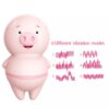 Vibrador para Mujer Recargable USB Chanchito lamedor y vibrador simulador placer oral · ZONAG Chile