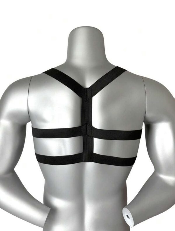 Screenshot Arnés Masculino Negro Regulable | Talla Única · Material Elástico · ZONAG Chile
