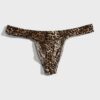 Sutién Masculino Marrón y Negro Estampado Animal | Talla M/L · ZONAG Chile