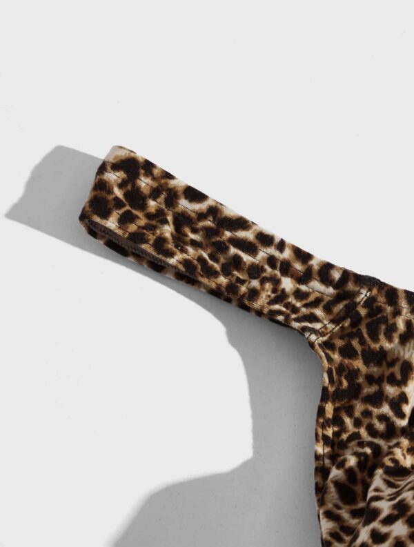 Sutién Masculino Marrón y Negro Estampado Animal | Talla M/L · ZONAG Chile