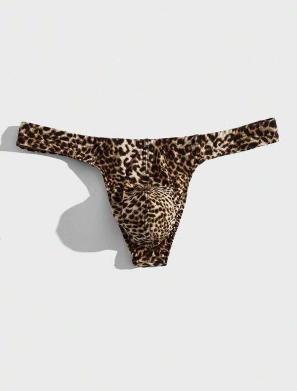 Sutién Masculino Marrón y Negro Estampado Animal | Talla M/L · ZONAG Chile
