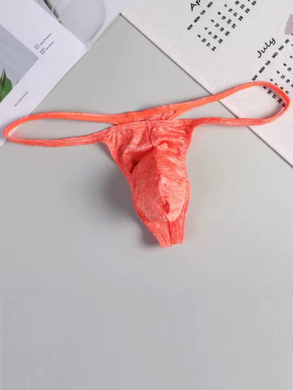 IMG_8762 Tanga Masculina Naranja de Encaje | Talla L · ZONAG Chile
