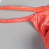 IMG_8765 Tanga Masculina Naranja de Encaje | Talla L · ZONAG Chile