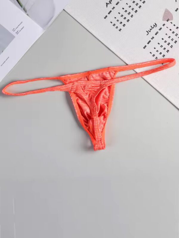 IMG_8766 Tanga Masculina Naranja de Encaje | Talla L · ZONAG Chile