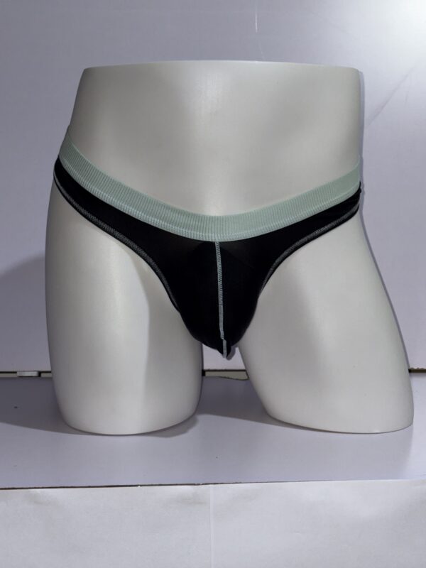 IMG_9500 Sutién Masculino Negro con Cintura Contrastante | Talla M/L · ZONAG Chile
