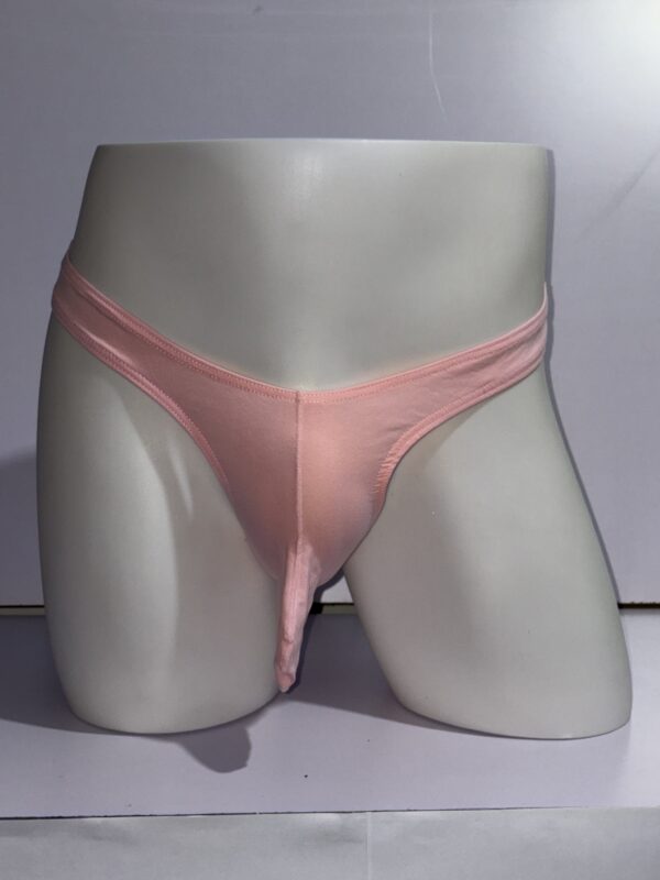 Sutién Masculino Rosa Translúcido | Talla L/XL · ZONAG Chile