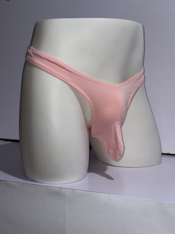 Sutién Masculino Rosa Translúcido | Talla L/XL · ZONAG Chile