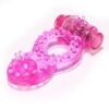 Anillo para Pene Masculino Ajustable Anillo vibrador de doble aro con relieves · 1 unidad · ZONAG Chile