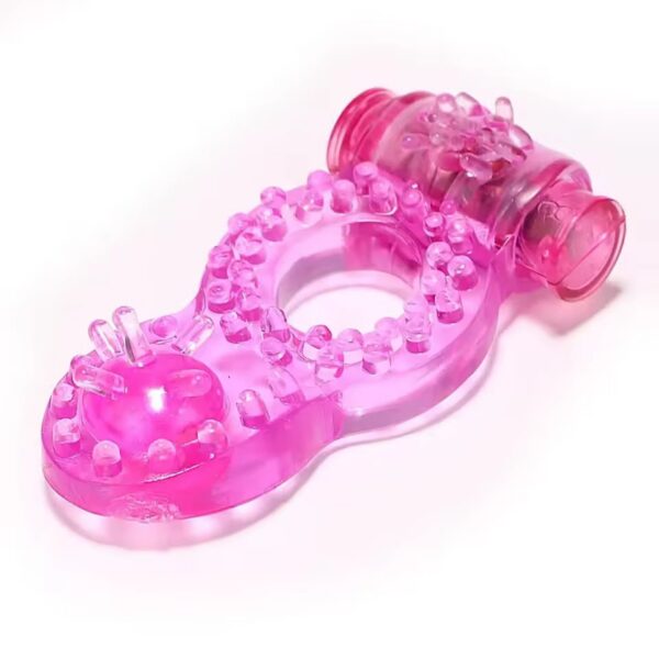Anillo para Pene Masculino Ajustable Anillo vibrador de doble aro con relieves · 1 unidad · ZONAG Chile