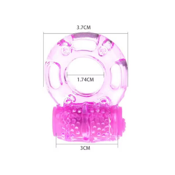 Anillo para Pene Masculino Retardante Anillo Vibrador para Pene Masculino Ajustable Potenciador de Erección 1 Unidad · ZONAG Chile
