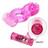 Anillo para Pene Masculino Ajustable Anillo vibrador de doble aro con relieves · 1 unidad · ZONAG Chile