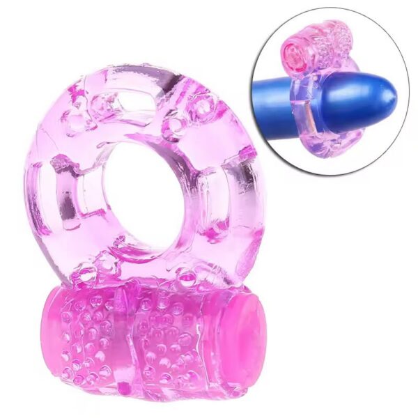 Anillo para Pene Masculino Retardante Anillo Vibrador para Pene Masculino Ajustable Potenciador de Erección 1 Unidad · ZONAG Chile