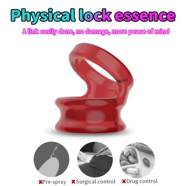 Anillo Erector Masculino de Silicona Anillo para Pene de Silicona Potenciador Masculino Ajustable 1 Unidad · ZONAG Chile