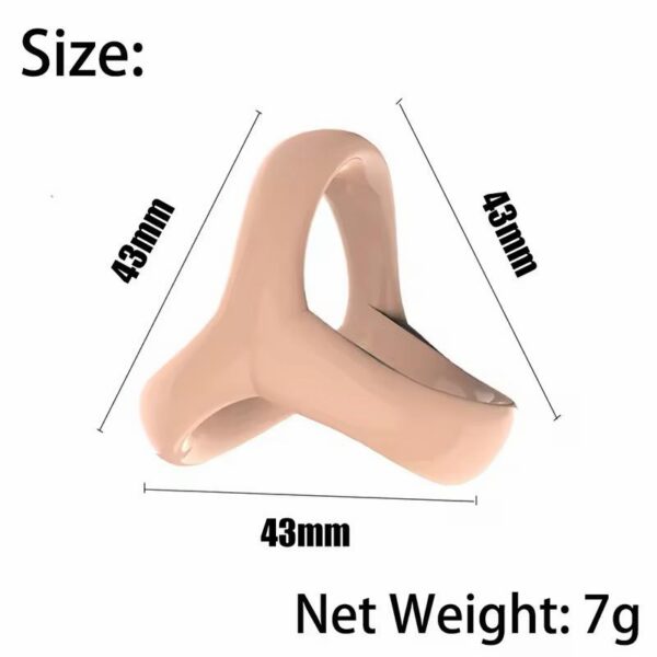 Anillo para Pene Masculino de Silicona Ajustable y Retardante 1 Unidad · ZONAG Chile