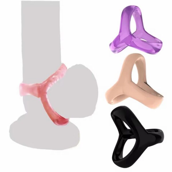 Anillo para Pene Masculino de Silicona Ajustable y Retardante 1 Unidad · ZONAG Chile