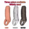 Funda para Pene Extensora Masculina de Silicona Reutilizable 1 Unidad · ZONAG Chile