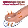 Funda para Pene Extensora Masculina de Silicona Reutilizable 1 Unidad · ZONAG Chile