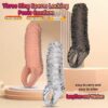 Funda para Pene Extensora Masculina de Silicona Reutilizable 1 Unidad · ZONAG Chile