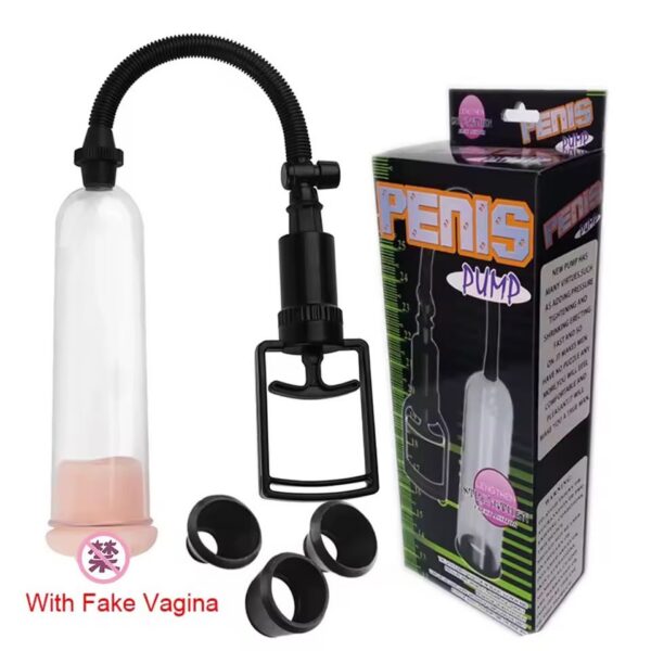 Bomba de Vacío para Pene Ajustable Bomba de Vacío para Pene Masculino – Manual y Ajustable Erecciones Firmes · ZONAG Chile