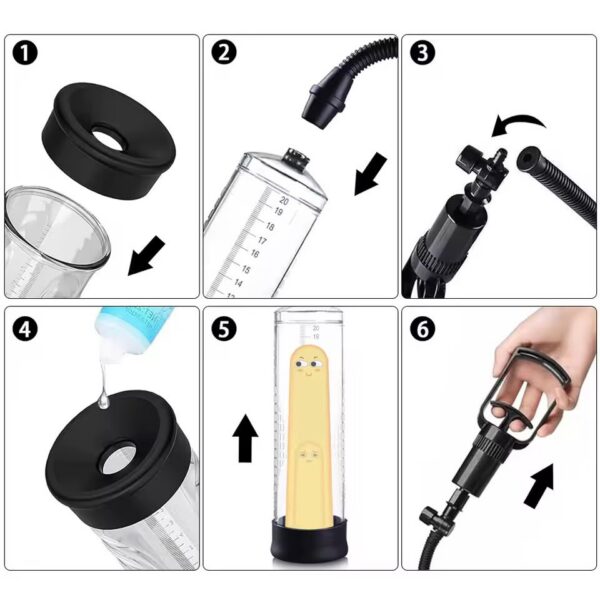 Bomba Peniana Masculina de Vacío – Potenciador de Erección · ZONAG Chile