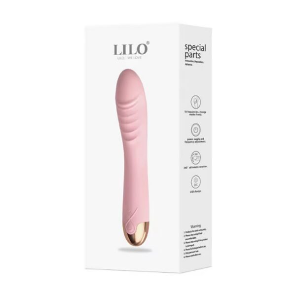 Vibrador de Silicona de Grado Médico Vibrador Giratorio 360 Íntimo Estimulador Recargable | Silicona Suave · ZONAG Chile