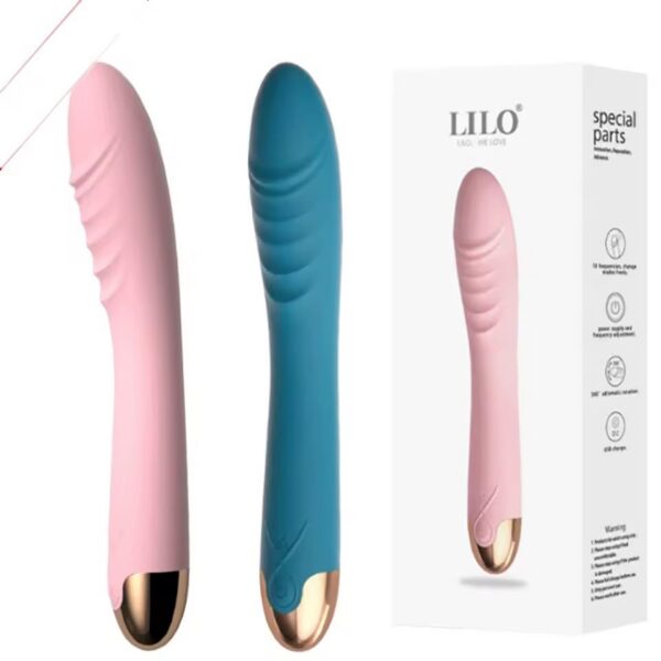 Vibrador de Silicona de Grado Médico Vibrador Giratorio 360 Íntimo Estimulador Recargable | Silicona Suave · ZONAG Chile