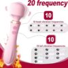 Juguete Sexual Vibrador Recargable Vibrador Estimulador Femenino Recargable USB Efecto Calido · ZONAG Chile