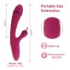 Vibrador Íntimo Recargable Vibrador Femenino Reno Doble Estimulacion Placer Potencia Comodidad · ZONAG Chile