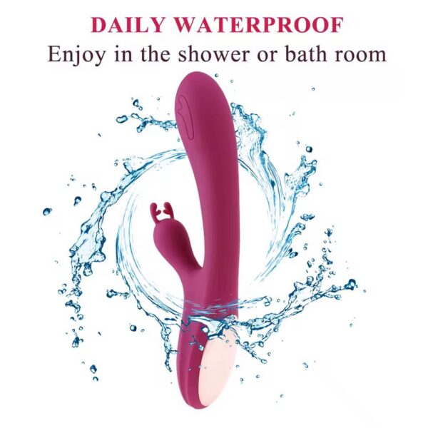 Vibrador Íntimo Recargable Vibrador Femenino Reno Doble Estimulacion Placer Potencia Comodidad · ZONAG Chile