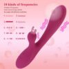 Vibrador Íntimo Recargable Vibrador Femenino Reno Doble Estimulacion Placer Potencia Comodidad · ZONAG Chile