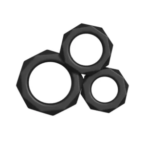 anillo-erector-vibrador Set 3 Anillos Erectores Retardante Juguete Masculino · ZONAG Chile