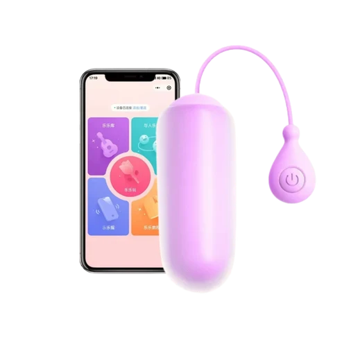 Nueva-bala-vibradora-con-boton-80 Vibrador morado ondulado con control por app · ZONAG Chile