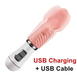 Vibrador La Lengua Estimulador Íntimo | Resistente al Agua Carga USB · ZONAG Chile