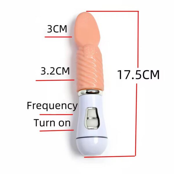 Vibrador La Lengua Estimulador Íntimo | Resistente al Agua Carga USB · ZONAG Chile