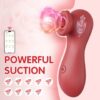 Juguete Estimulador - Recargable USB Estimulador Succionador App Movil Femenino | Vibrador Íntimo con Carga USB · ZONAG Chile