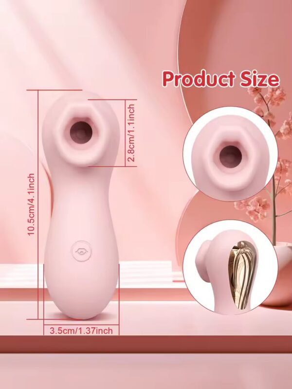 Juguete Estimulador - Recargable USB Estimulador Succionador App Movil Femenino | Vibrador Íntimo con Carga USB · ZONAG Chile