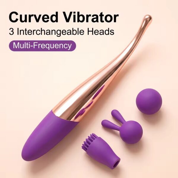 Vibrador Masajeador Estimulador Recargable | Silicona Suave · ZONAG Chile