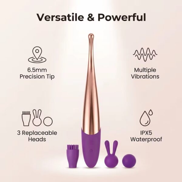 Vibrador Masajeador Estimulador Recargable | Silicona Suave · ZONAG Chile