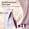 Vibrador Masajeador Estimulador Recargable | Silicona Suave · ZONAG Chile