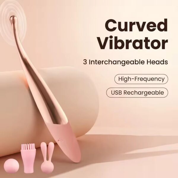 Vibrador Masajeador Estimulador Recargable | Silicona Suave · ZONAG Chile