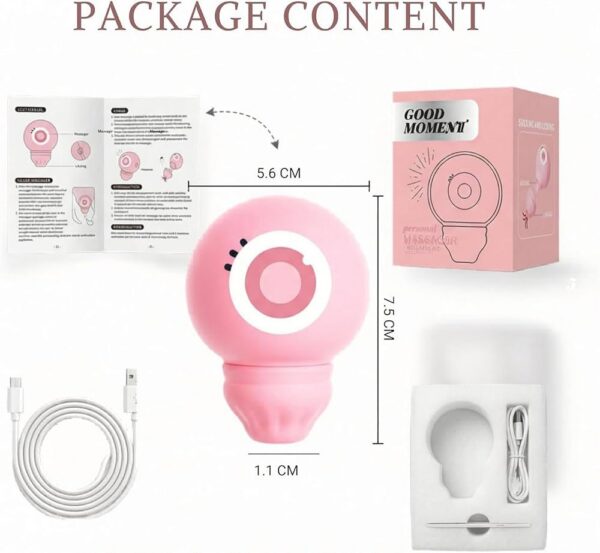 Vibrador Estimulador - Para Adultos Vibrador Succionador Estimulador Recargable | Silicona Suave · ZONAG Chile
