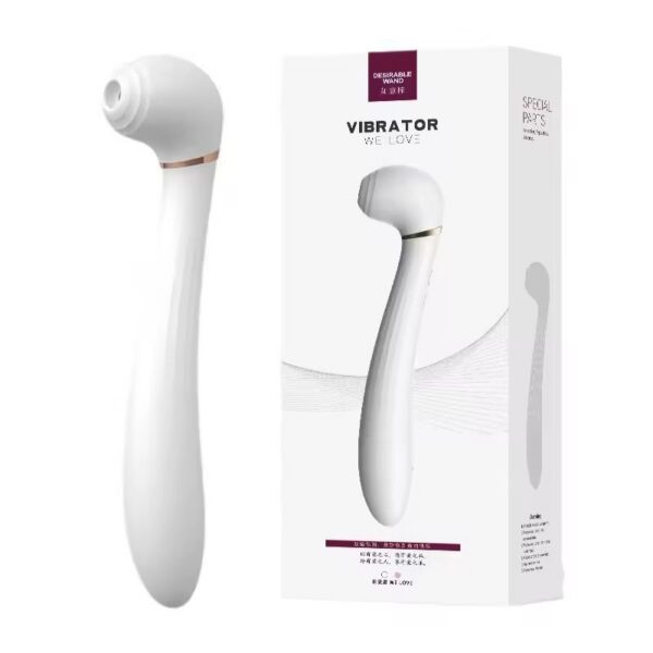 Vibrador Succionador Doble Estimulador Íntimo Femenino | Vibrador USB · ZONAG Chile