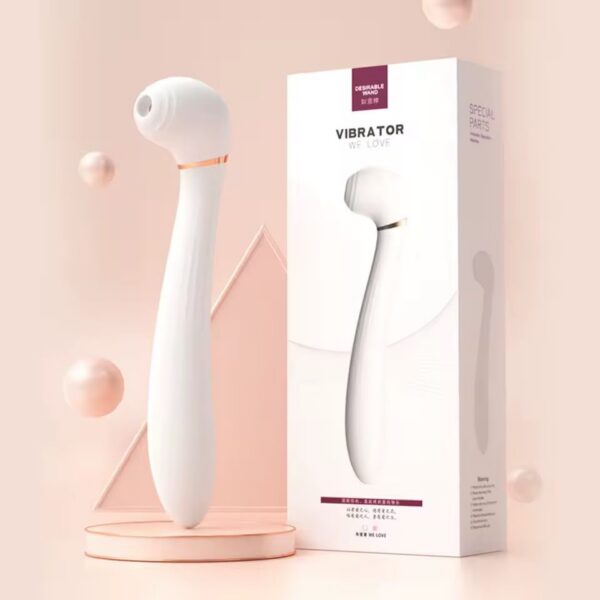 Vibrador Succionador Doble Estimulador Íntimo Femenino | Vibrador USB · ZONAG Chile