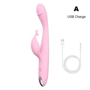 Vibrador Estimulador - Para Adultos Vibrador Doble Estimulador Íntimo Femenino | Vibrador USB · ZONAG Chile