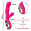 Vibrador recargable con abertura de agarre · ZONAG Chile